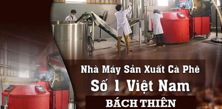 Nhà máy Rang Xây rộng lớn và nông trại trồng trực tiếp cà phê sạch